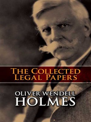 cover image of The Collected Legal Papers
